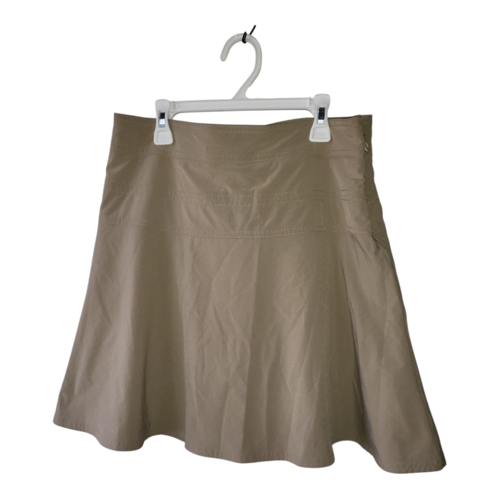 💕Athleta Classic Everyday Skort Size‎ 8 Tan